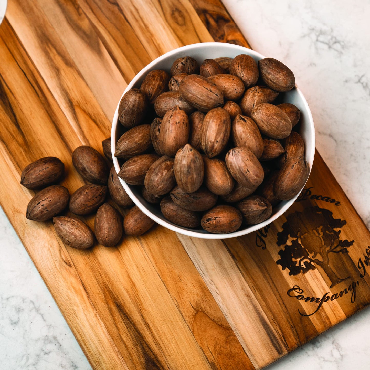 Hudson Pecan Company - 5Lb In-Shell Pecans, Gluten-Free Snack And Kosher Certified, Keto-Friendly Food For Healthy, Low-Carb Snacks Or Salad Topping, 5Lb Bag