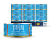 Tonnino Yellowfin Tuna Fillets In Spring Water, Wild Caught, Non-Gmo, Canned, 4.94 Oz (12 Pack)