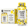 Just Ice Tea, Lemon Flavored Black Iced Tea, 12-Pack (12oz Cans), USDA Certified Organic, Real Brewed, Low Calorie, No Artificia