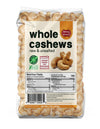 Spicy World Raw Cashews Whole 2 Pound (32oz) - Non-GMO, Unsalted, Natural & Pure Whole Cashews - Great for Pesto, Salads, Baking