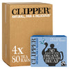 Clipper Tea, Organic Decaf, Plant-Based, Decaffeinated Black Tea, Great Over Ice, 4 Pack, 320 Unbleached Tea Bags