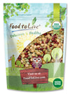 Food To Live Organic Crunchy Mix Of Sprouting Beans, 1 Pound - Non-Gmo, Kosher, Non-Irradiated, Vegan, Raw, Dried, Bulk - Organic Green Peas, Organic Adzuki, Organic Lentil, Organic Garbanzo