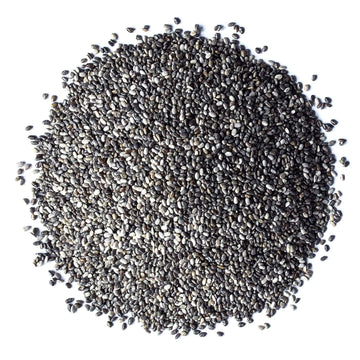 Food To Live - Black Chia Seeds, 5 Pounds - Whole, Sproutable, Vegan, Kosher, Keto, Sirtfood, Bulk. Rich In Essential Fatty Acids, Fiber, Protein