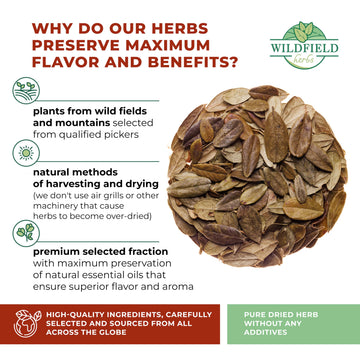 4 Oz. Dried Cowberry Lingonberry Leaves Herbal Tea (Folium Vitis Idaea L.) - 113G Cowberry Leaf Herb Tea Hojas De Ar Ndano Rojo
