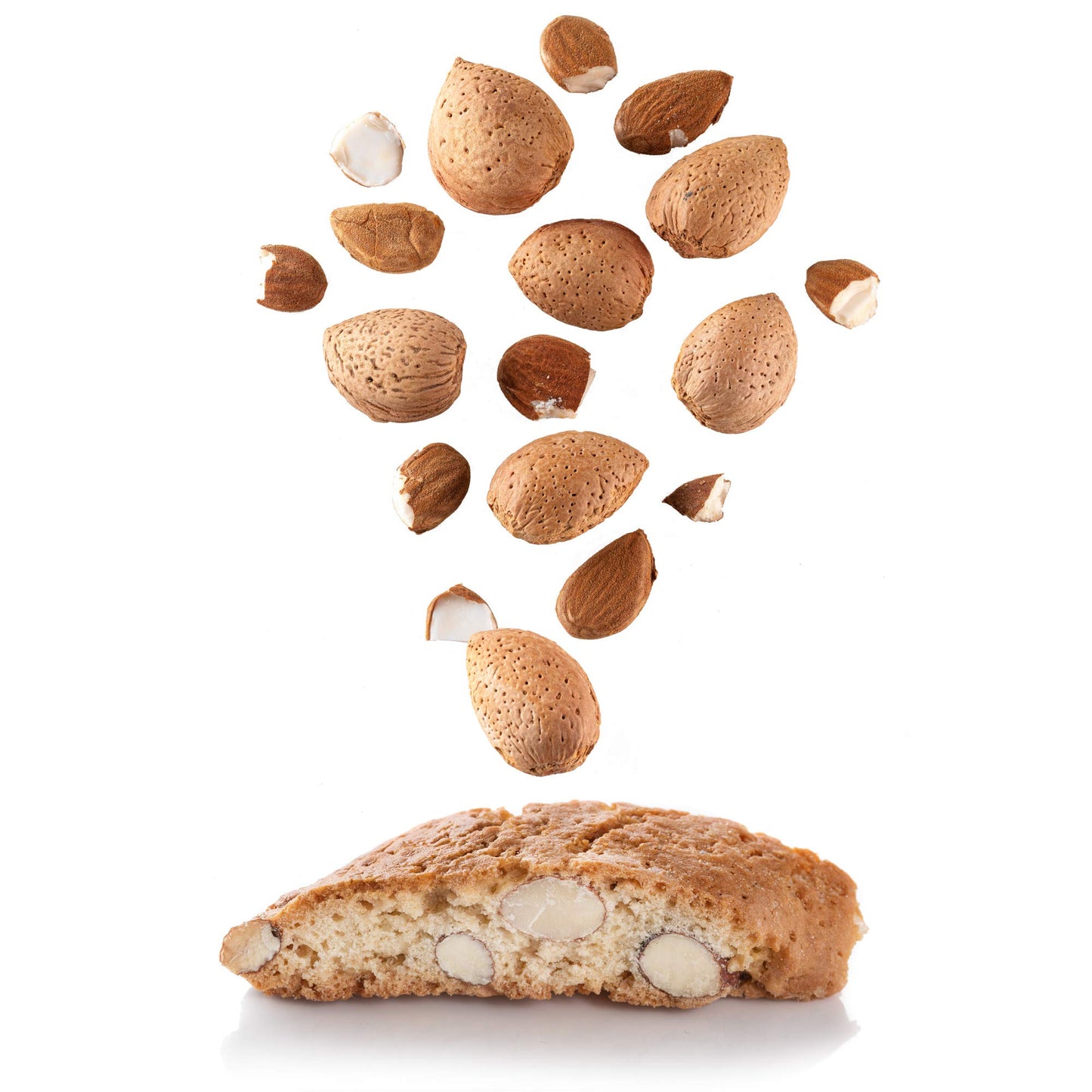 GUSTA Authentic Biscotti Cookies - Classic Almond - 1.10 lb - All Natural Italian
