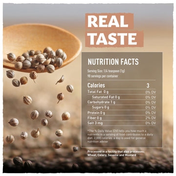 Eastanbul Coriander Seeds Whole, 3.2Oz, Cilantra Seeds, Coriander Seed For Cooking, Pickling Spice, Canning, Biltong, Cornbeef B