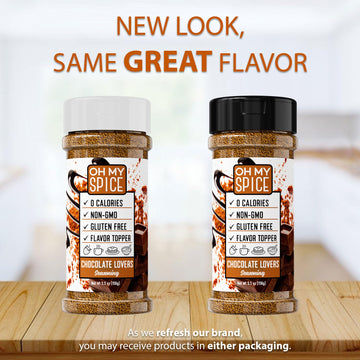 Chocolate Powder Ice Cream Topping - Gluten Free Cocoa Powder for Coffee, Pudding, Fruit, Dessert & Pancake Mix - Low Carb, Calo