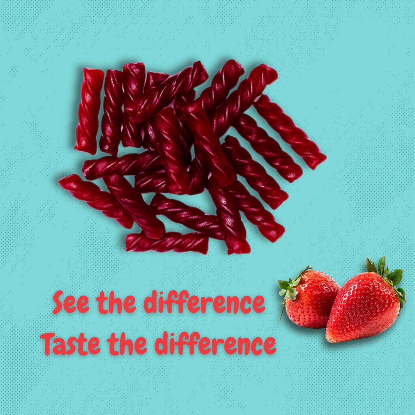 Candy Tree Organic Twist Bites - Gluten-Free Strawberry Snacks, 22.1 cm x 3.9 cm x 32.5 cm, No Artificial Additives