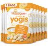 Happy Baby Organics Yogis Freeze-Dried Yogurt & Fruit Snacks, Banana & Mango, 1 Ounce Bag (Pack Of 8) Packaging May Vary