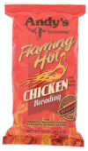 Andys Breading Chkn Flaming Hot, 10 Oz (Pack of 6)