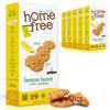 Homefree Mini Lemon Burst Cookies, Gluten Free, Nut Free, Vegan, School Safe and Allergy Friendly Snacks, 5 Oz Box (Pack of 6),