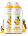 Smartfruit Aloha Pineapple + Prebiotic – 100% Real Fruit Purée with Pineapple, Banana, Apple & Coconut – Great for Smoothies, Juice, Yogurt, Cocktails, Teas – High in Vitamin A – 2-Pk, 48oz Each