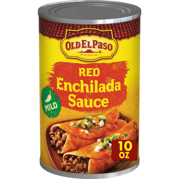 Old El Paso Mild Red Enchilada Sauce, Meal Prep, 10 oz (Pack of 12)