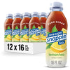 Snapple Zero Sugar Lemon Iced Tea, 16 Fl Oz, Pack Of 12