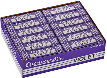 Choward'S Violet Mints Candy (Pack Of 24)