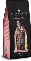 St. Therese Of Lisieux Light Roast Coffee (Ground) 12Oz - Small-Batch Craft Coffee, Gift For Catholic Faithful & Coffee Lovers