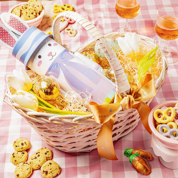 Easter Gift Basket | Snack And Treat Filled Easter Candy Bunny | Perfect For Kids, Families | Bonnie And Pop