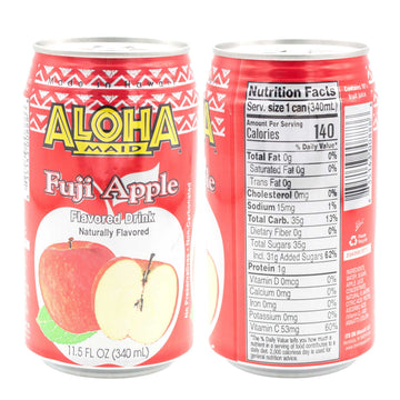 Aloha Maid Drinks, Variety, All Flavors, 1 Can per Flavor, Total 10 Cans