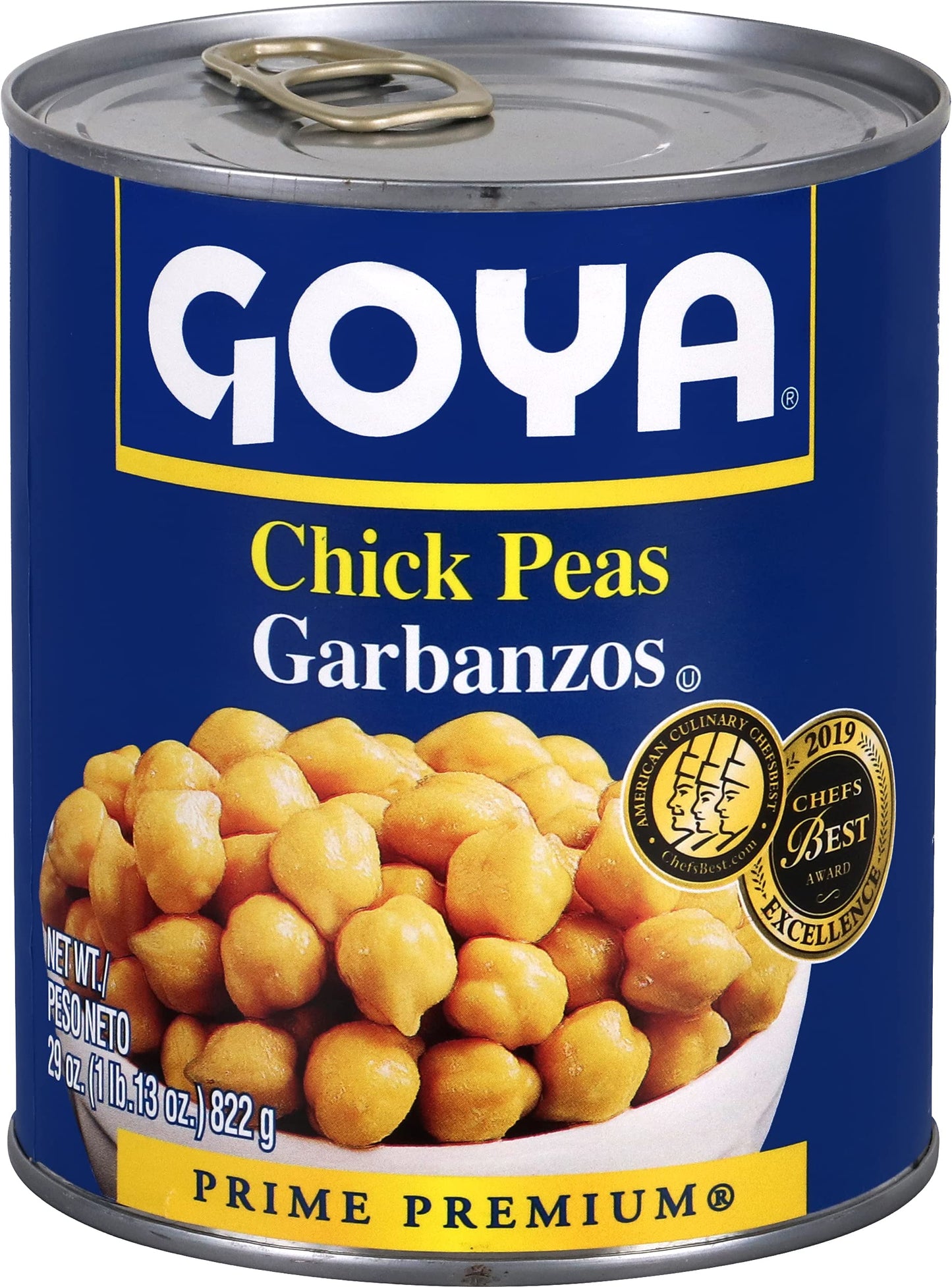 Goya Chick Peas, Garbanzo Beans, 29 Ounce