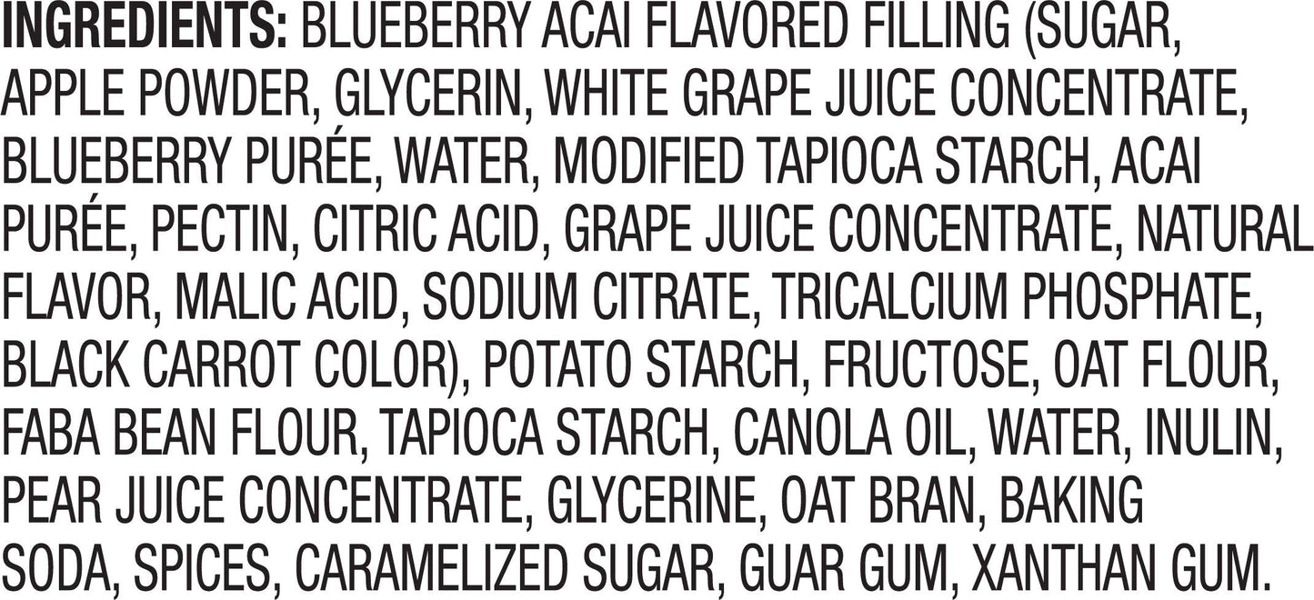 Glutino Gluten Free Oven Baked Bar, Blueberry Acai, Naturally Flavored, 5 Ct