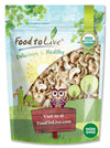 Food to Live Organic Cashew Pieces, 4 Pounds Non-GMO, Kosher, Vegan, Unsalted, Unroasted, Bulk