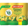 V8 Pineapple Jalapeno 100% Fruit and Vegetable Juice, 8 fl oz Can (6 Pack)