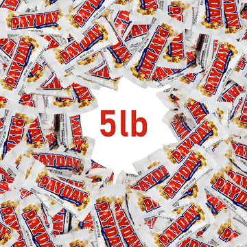 KATIE? KANDY KORNER Peanut Caramel Candy Bars - Snack Size 2Lb Bulk, Individually Wrapped, Perfect for Home, Movie, or Office Snacking