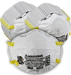 3M 8210 Particulate Respirator, N95, Pack Of 20 Disposable Respirator, Niosh Approved, Two-Strap Cup Style Design, Lightweight With Cushioning Nose Foam