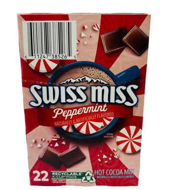 Swiss Miss Peppermint Hot Cocoa Single Serve Keurig K-Cup Pods (22 Count)
