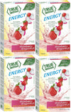 TrueLemon Energy Drinks Strawberry Dragonfruit 4 boxes of 6 Each