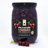 Gourmanity Brandied Cocktail Cherries French Morello Cherries in Kirsch Brandy for Cocktails and Desserts Kosher Product of France 2.5lb (40.56oz)