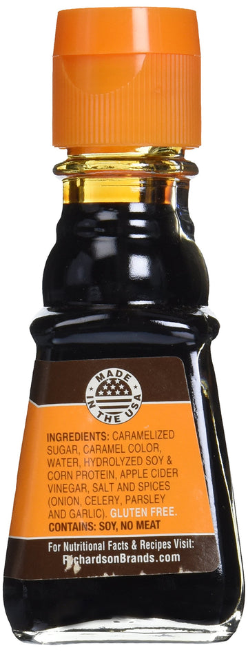 Gravy Browning and Seasoning Sauce 2 Ounces (Case of 12)