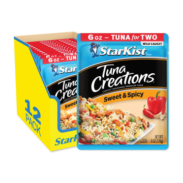 StarKist Tuna Creations, Sweet & Spicy, 6.0 oz, Pack of 12