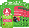 Wissotzky Wild Berries & Passion Fruit Green Tea (6 Pack - 120 Tea Bags | Antioxidant Rich | Tropical Blend Green Tea Bags