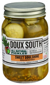 Doux South Sweet Soulshine Pickle Slices, 16 Oz
