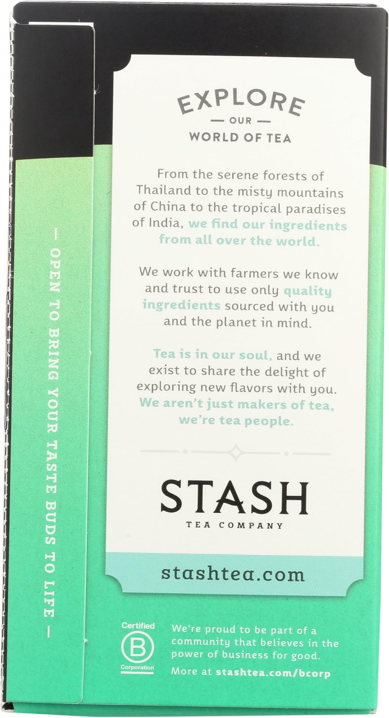 Stash Tea, Tea Moroccan Mint, 20 Count