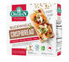 Orgran Gluten Free Toasted Buckwheat Crispibread | Organic Buckwheat Crispbread Vegan Friendly Made With Purity | Egg-Free, Dair