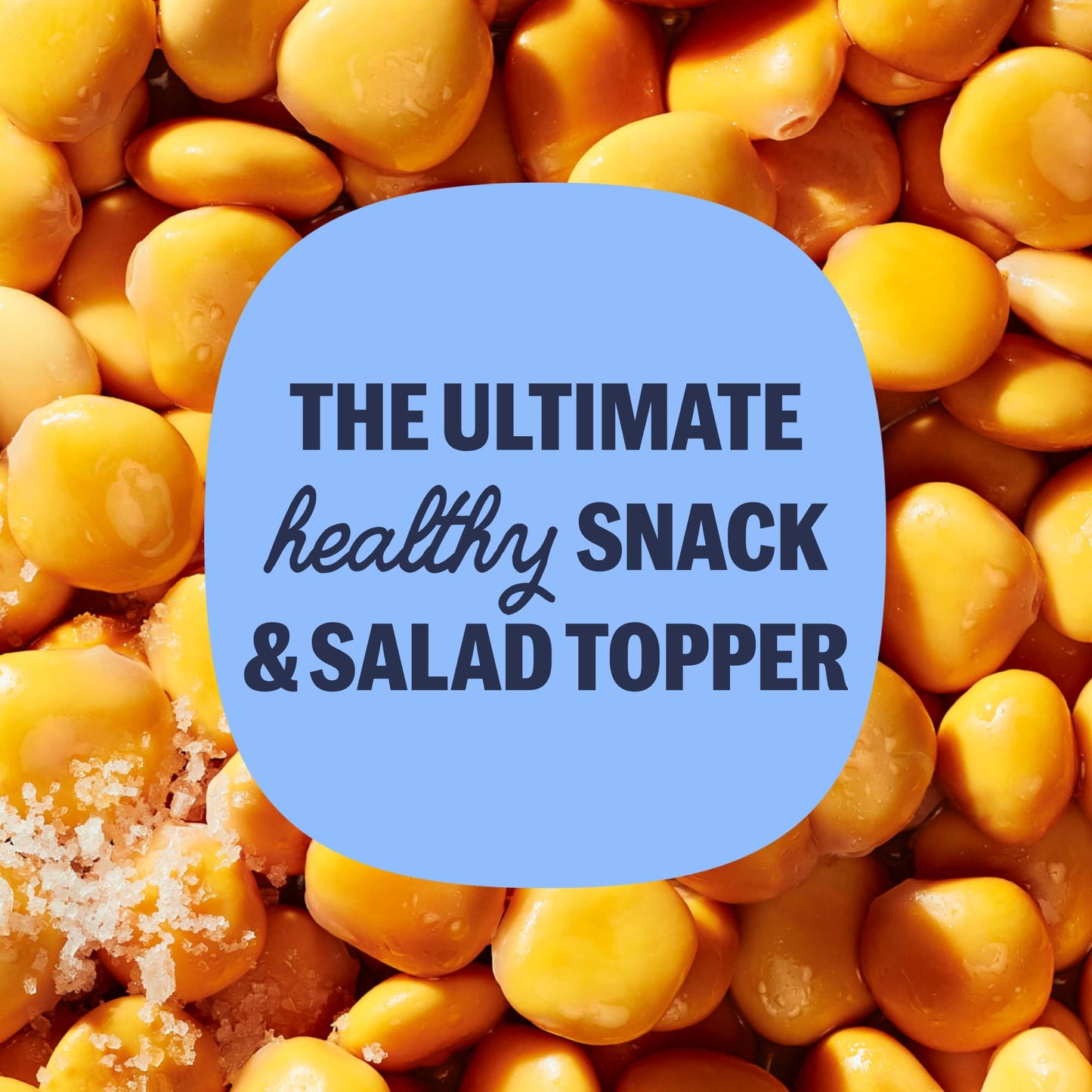 Brami Lupini Beans Snack, Mini | 4G Plant Protein, 0G Net Carbs | Vegan, Vegetarian, Keto, Plant Based, Mediterranean Diet, Non