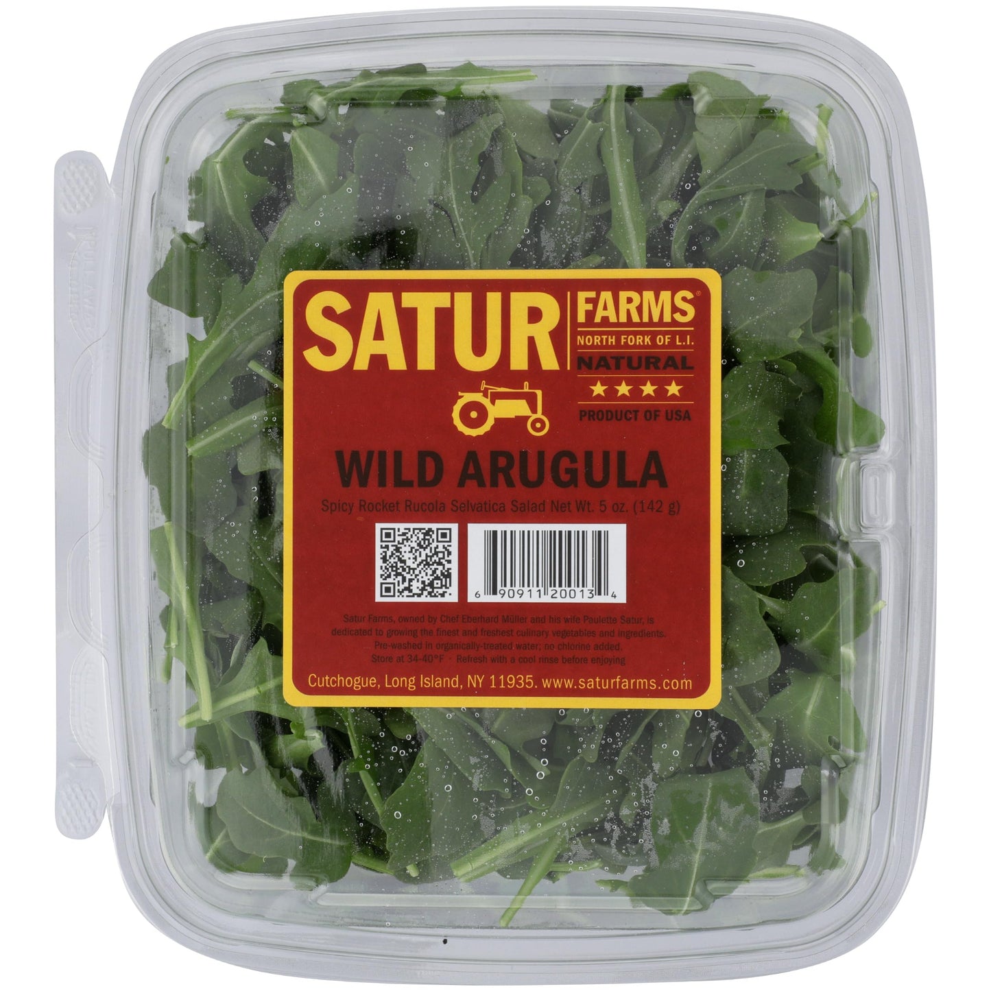 Satur Farms Wild Arugula, 5 oz Clamshell