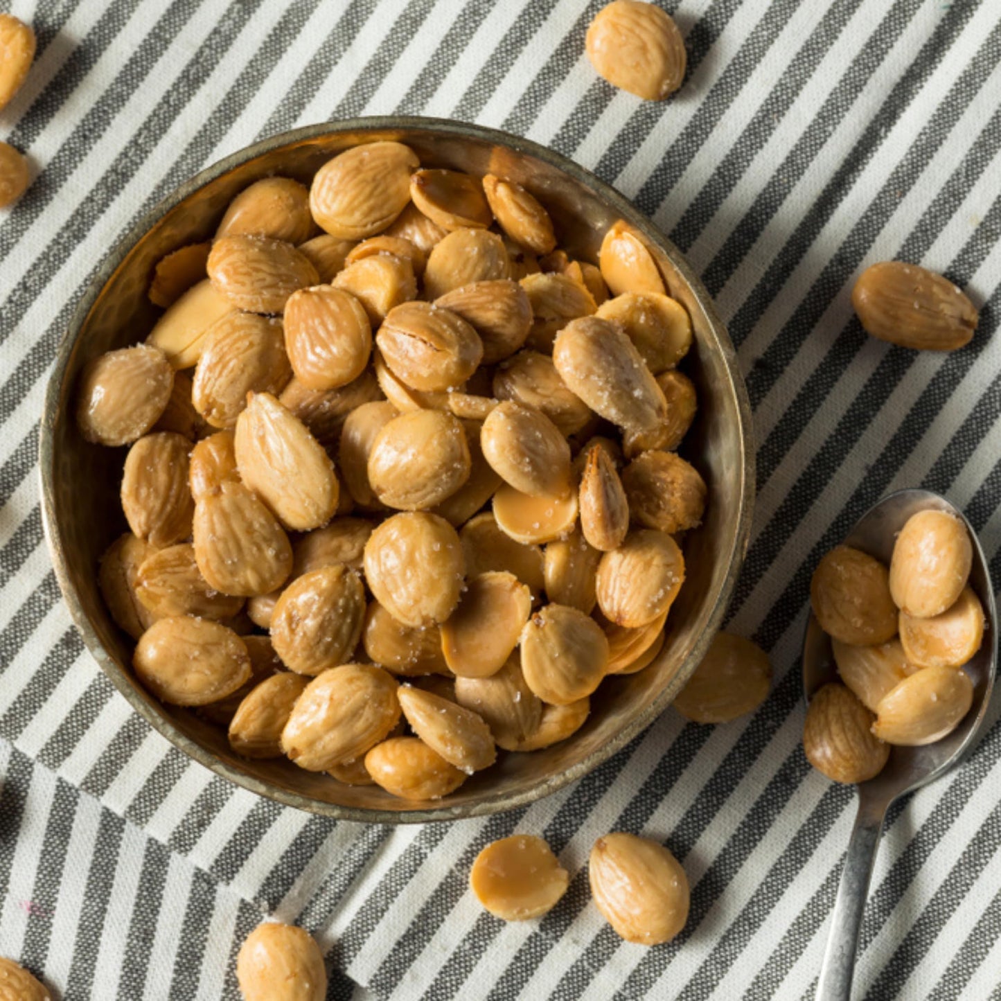 Sanniti Fried And Salted Spanish Marcona Almonds,1 Lb | Imported From Spain