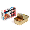 FinerFin Spicy Chili Yellowfin Tuna Fillets in Organic Olive Oil, 4.4 oz, Gluten Free, Kosher, Hand Cut, Gourmet Ready-to-Eat