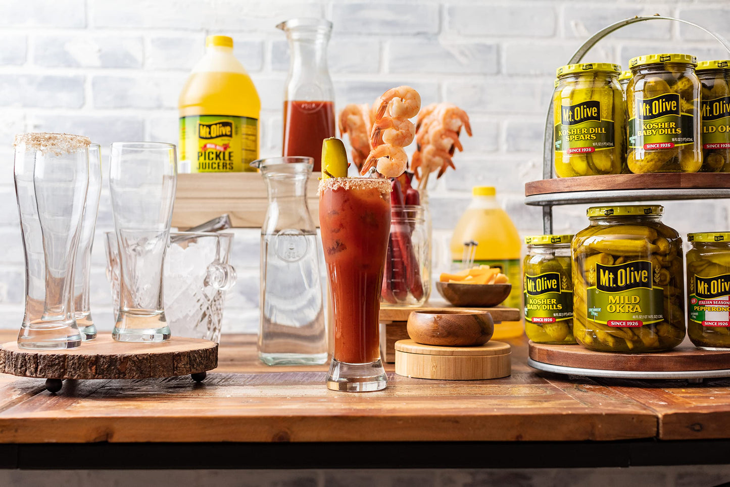 Mt. Olive 100% Kosher Dill Pickle Juice Brine, 64 Fl Oz Bottle - Perfect for Pickling and Cooking