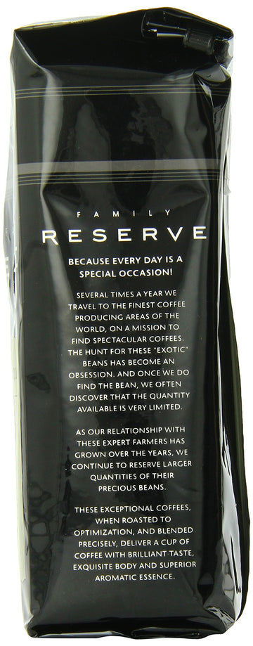 Papanicholas Coffee Ground Coffee, Family Reserve Kona Baru Blend, 12 Ounce