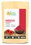 Herbs Botanica Organic Hibiscus Flowers Powder Hibiscus Sabdariffa Pure Naturally Processed For Hair And Skin Non Gmo Gluten Fre