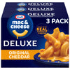 Kraft Deluxe Original Cheddar Macaroni & Cheese Dinner (3 Ct Pack, 14 Oz Boxes)