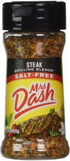 Mrs. Dash Steak Grilling Blend Salt-Free Seasoning 2.5Oz (2-Pack)