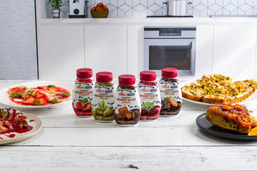 Fabbri Gourmet Dessert Sauces, Variety Pack Of Strawberry, Wild Cherry, Pistachio, Chocolate, And Caramel Flavors, Flavoring Sau