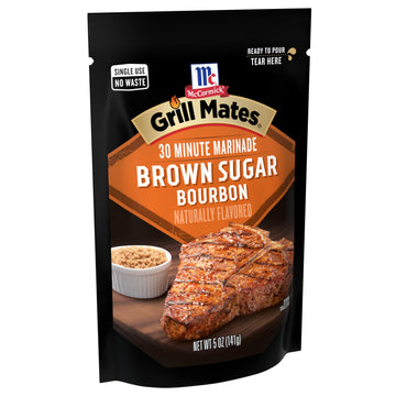 McCormick Grill Mates Brown Sugar spirit-inspired flavor Marinade, 5 oz, Pack of 6