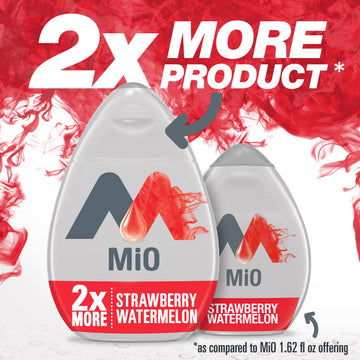 mio Strawberry Watermelon Flavored with other natural flavor Liquid Water Enhancer, 3.24 fl oz Bottle