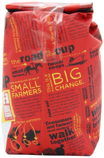 Equal Exchange Organic Coffee Bean, Love Buzz Blend, 12-Ounce Bag
